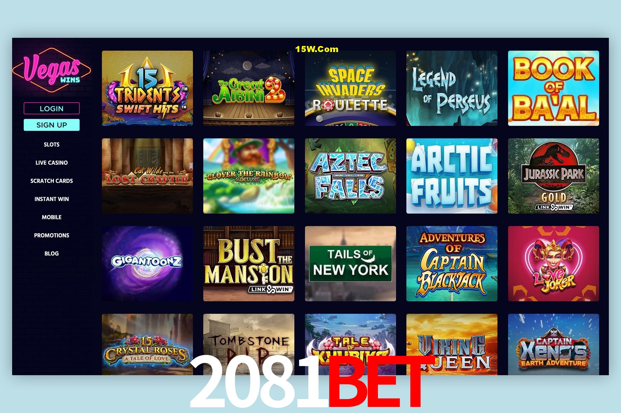 Bonus Features 2081Bet